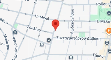 Location of business on map