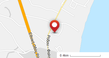 Location of business on map