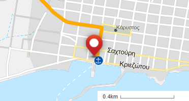 Location of business on map