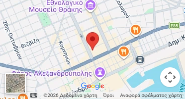 Location of business on map
