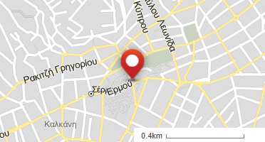 Location of business on map