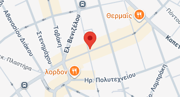 Location of business on map