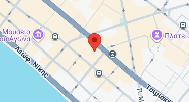 Location of business on map