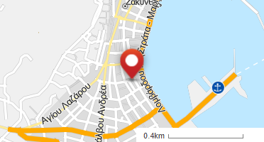 Χάρτης και σημείο της επιχείρησης