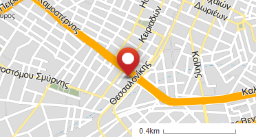 Location of business on map