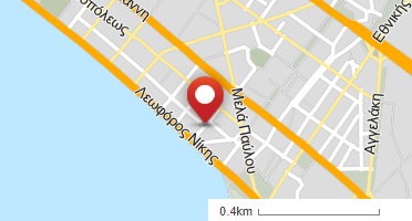 Location of business on map