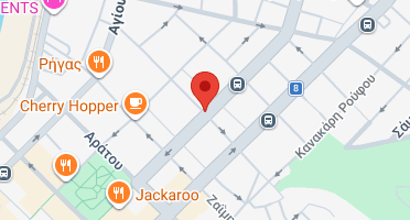 Location of business on map