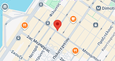 Location of business on map