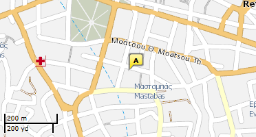 Χάρτης και σημείο της επιχείρησης