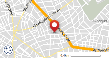 Location of business on map