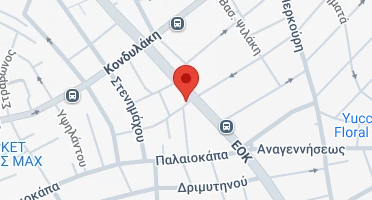 Location of business on map
