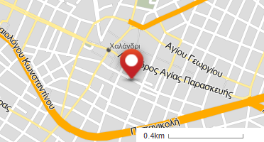 Location of business on map