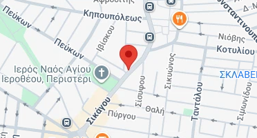 Location of business on map