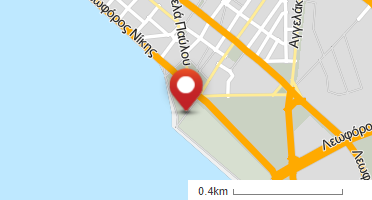 Location of business on map