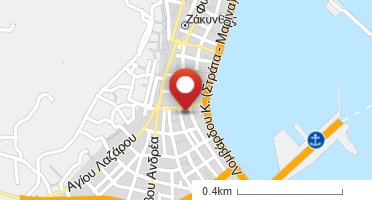 Location of business on map