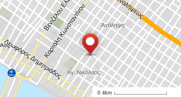Location of business on map
