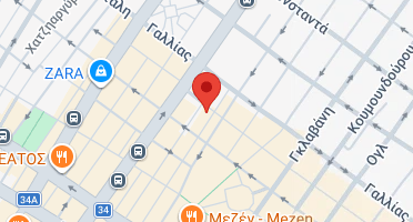 Location of business on map