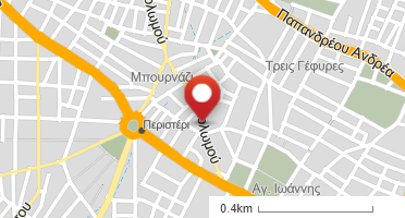 Location of business on map