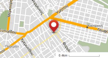 Location of business on map