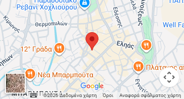 Location of business on map