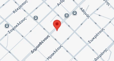 Location of business on map
