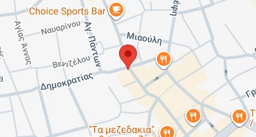 Χάρτης και σημείο της επιχείρησης
