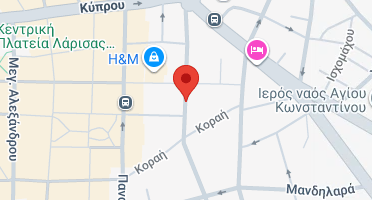 Location of business on map