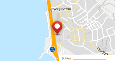 Location of business on map