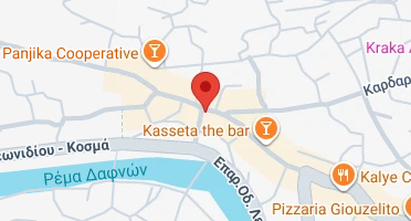Location of business on map
