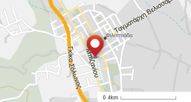 Location of business on map
