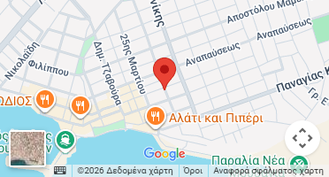 Location of business on map