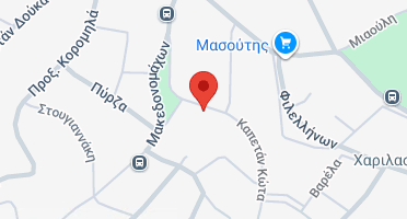Location of business on map