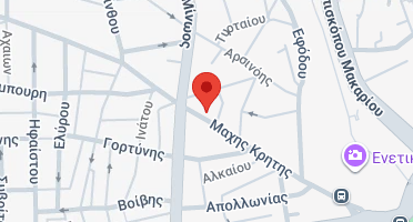Location of business on map