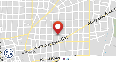 Location of business on map