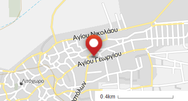 Location of business on map