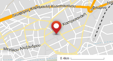 Location of business on map