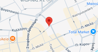 Location of business on map