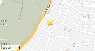 Location of business on map