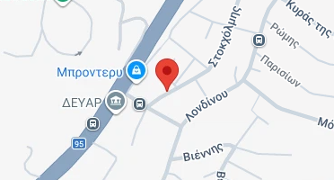 Location of business on map