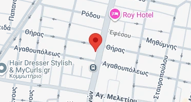 Location of business on map