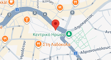 Location of business on map