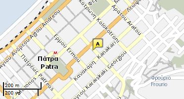 Χάρτης και σημείο της επιχείρησης