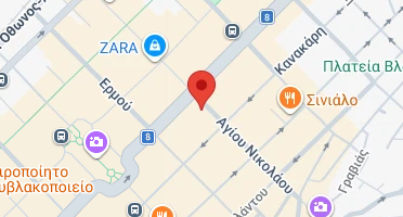 Location of business on map