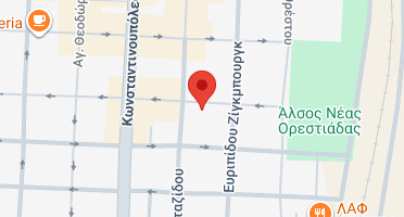 Location of business on map