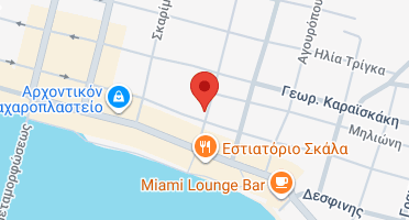 Location of business on map