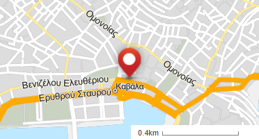 Location of business on map