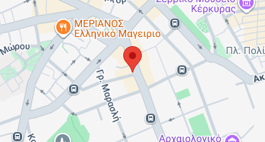 Location of business on map
