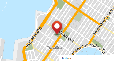 Location of business on map
