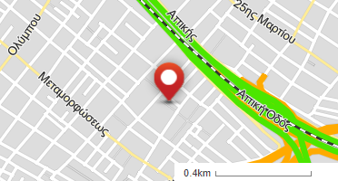 Location of business on map