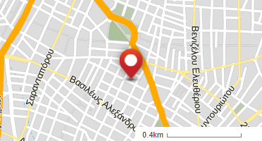 Location of business on map